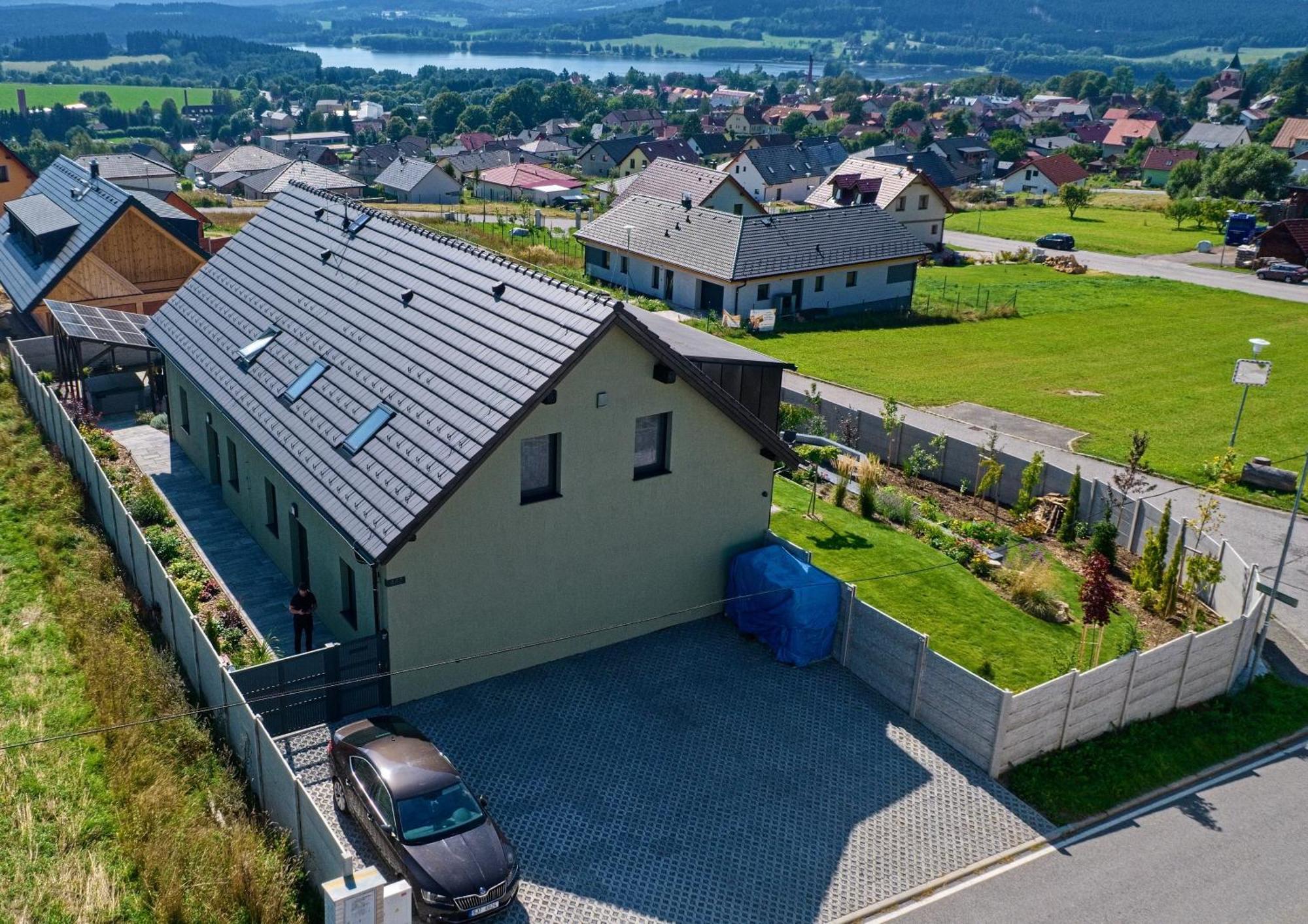 Chalet Houbovy Vrch Horní Planá Exterior foto
