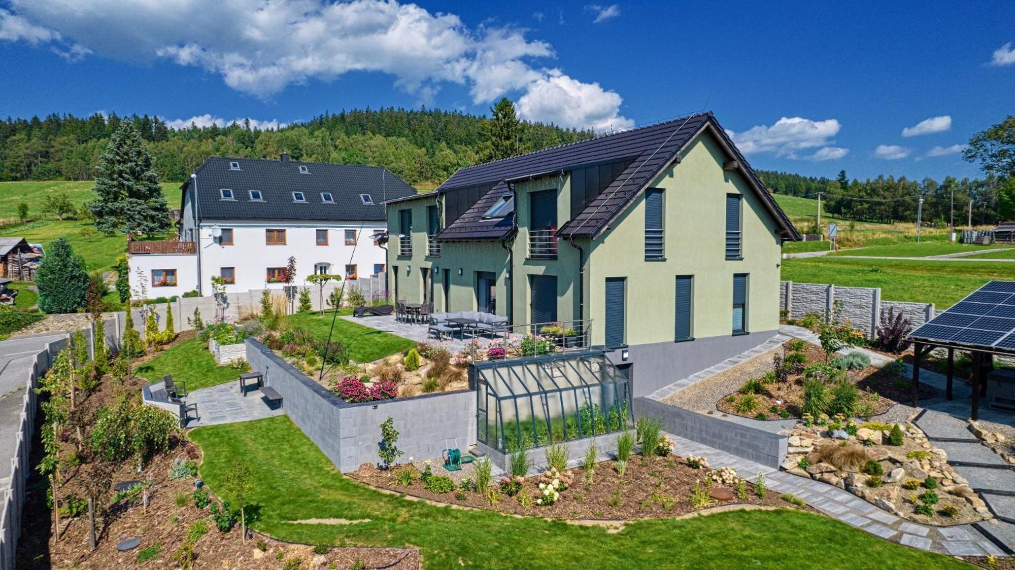 Chalet Houbovy Vrch Horní Planá Exterior foto